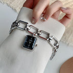 Silver Black Surface