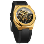 Gold Shell Black Surface
