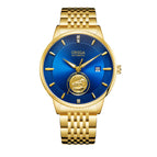 Golden Blue Face