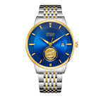 Golden And Blue Surface