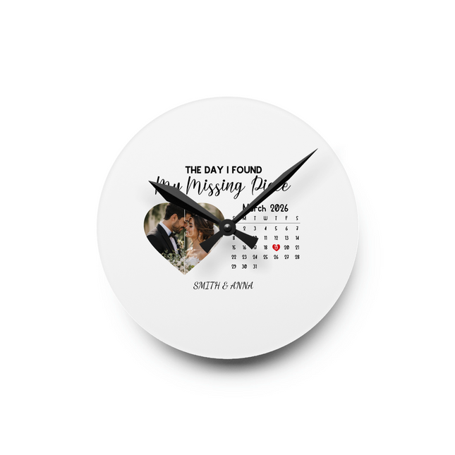 My missing piece clock