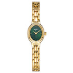 Green Dial With Gold Case