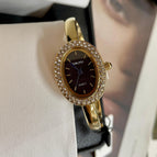 Gold Black With Diamond