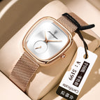 Rose Gold Shell White Surface