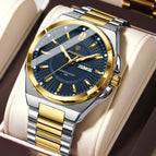 Golden And Blue Surface